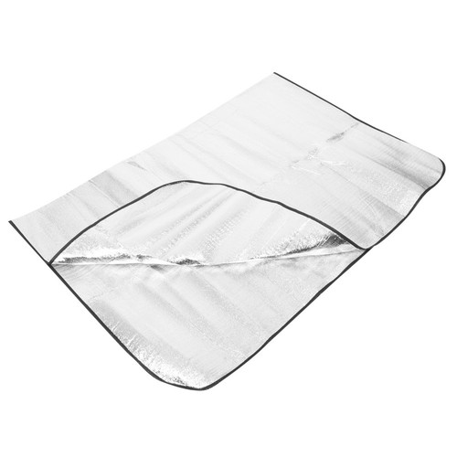 Foldable double sided tent mat - foldable, double-sided