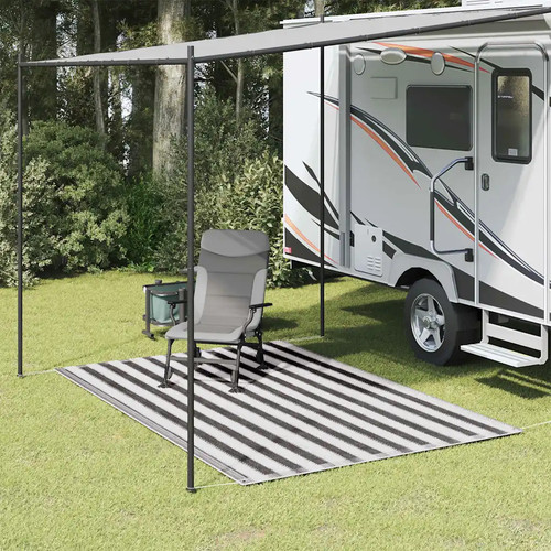 Walplus anthracite white tent - anthracite,