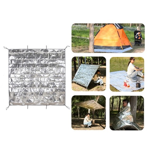 Camping ground mats aluminum - ground,