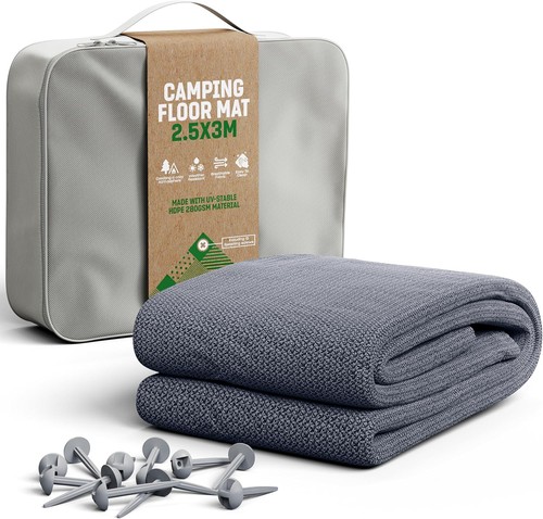 Awning carpet 250x300cm grey - 250x300cm,